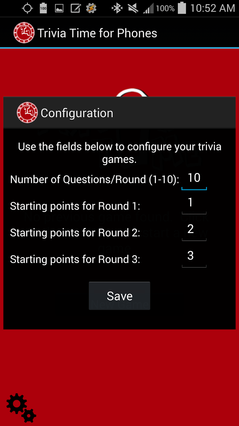 Trivia Time for Phones Screen 2