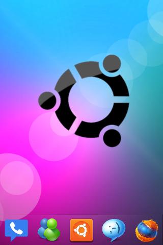Ubuntu tema GO Launcher EX