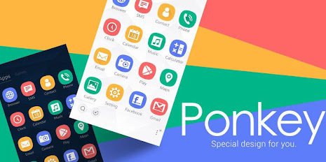 Ponkey GO Launcher Theme poster 2