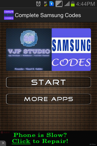 Complete Samsung Codes