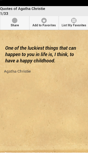 Quotes of Agatha Christie
