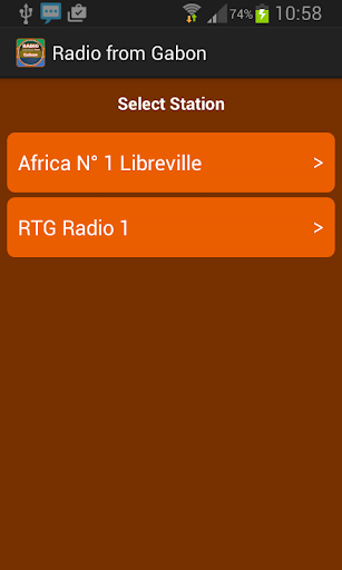 Radio from Gabon