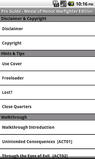 Pro Guide - MoH Warfighter Edn