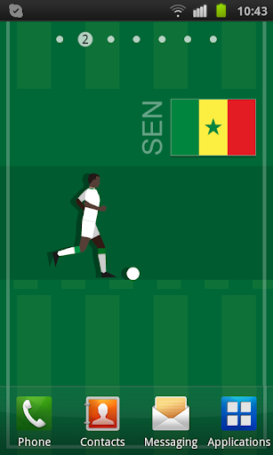 Senegal Soccer LWP