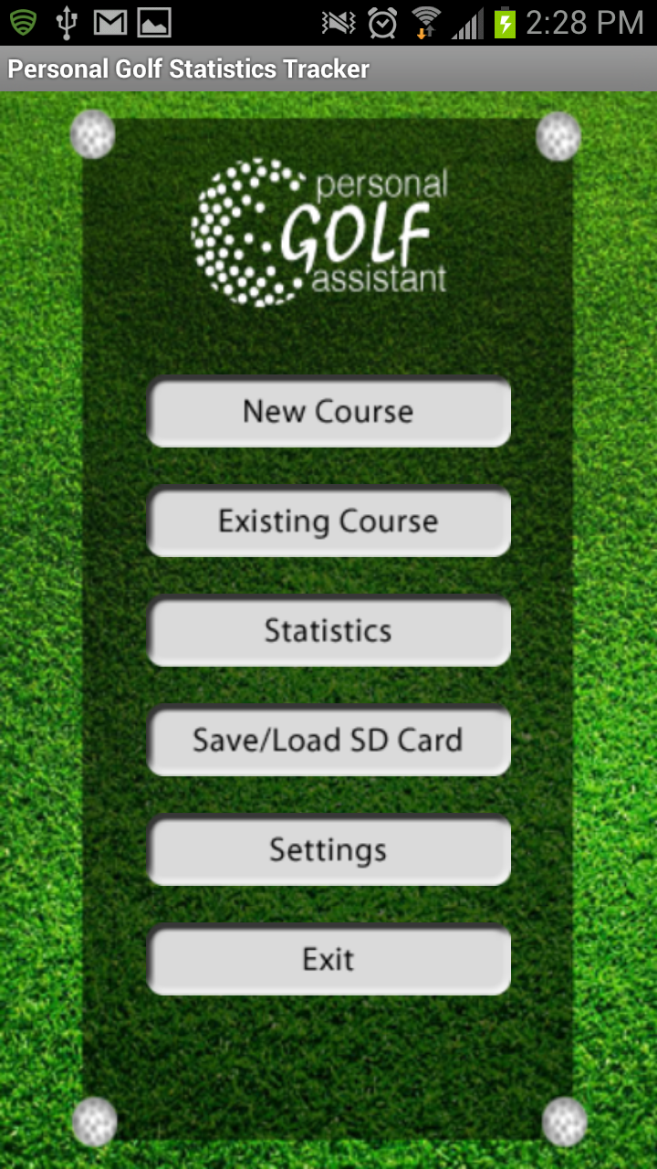 PGST Golf GPS &amp; Scorecard Pro Screen 1