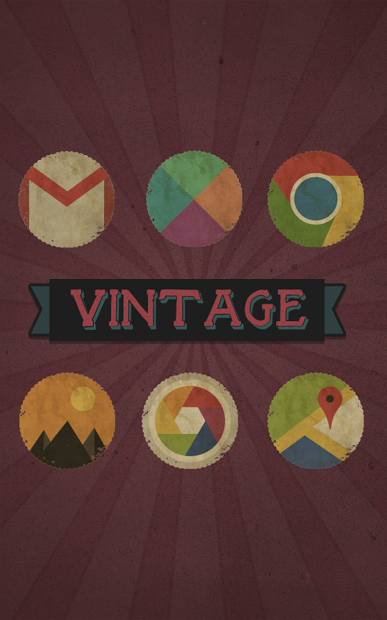 Vintage - Icon Pack - screenshot