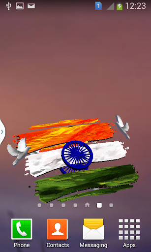 India Flag 3D