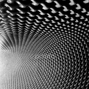 by Dwi Nurcahyo - Black & White Abstract