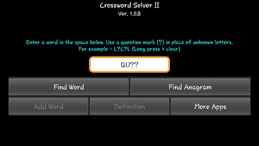 【免費拼字App】Crossword Solver II-APP點子