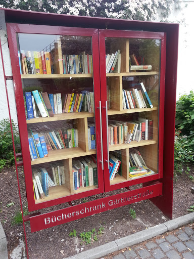 Bücherschrank Gärtnerstraße