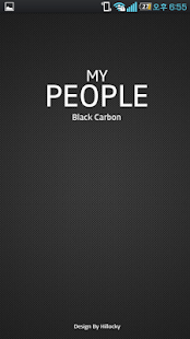 How to download My people theme black carbon lastet apk for bluestacks