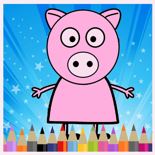 【免費娛樂App】Coloring Pepa Pink-APP點子