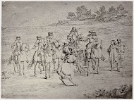 Van der Meulin [?], Louis XIV. and the Artist