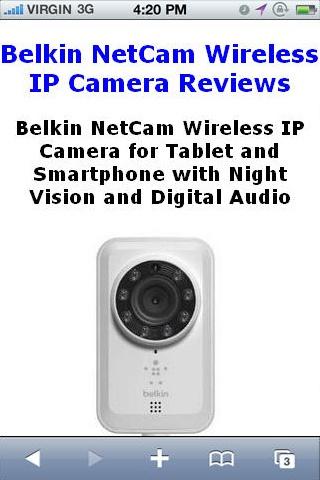 NetCam Wireless Camera Reviews