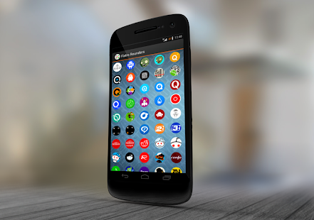 Flatro Rounded Circle Icons