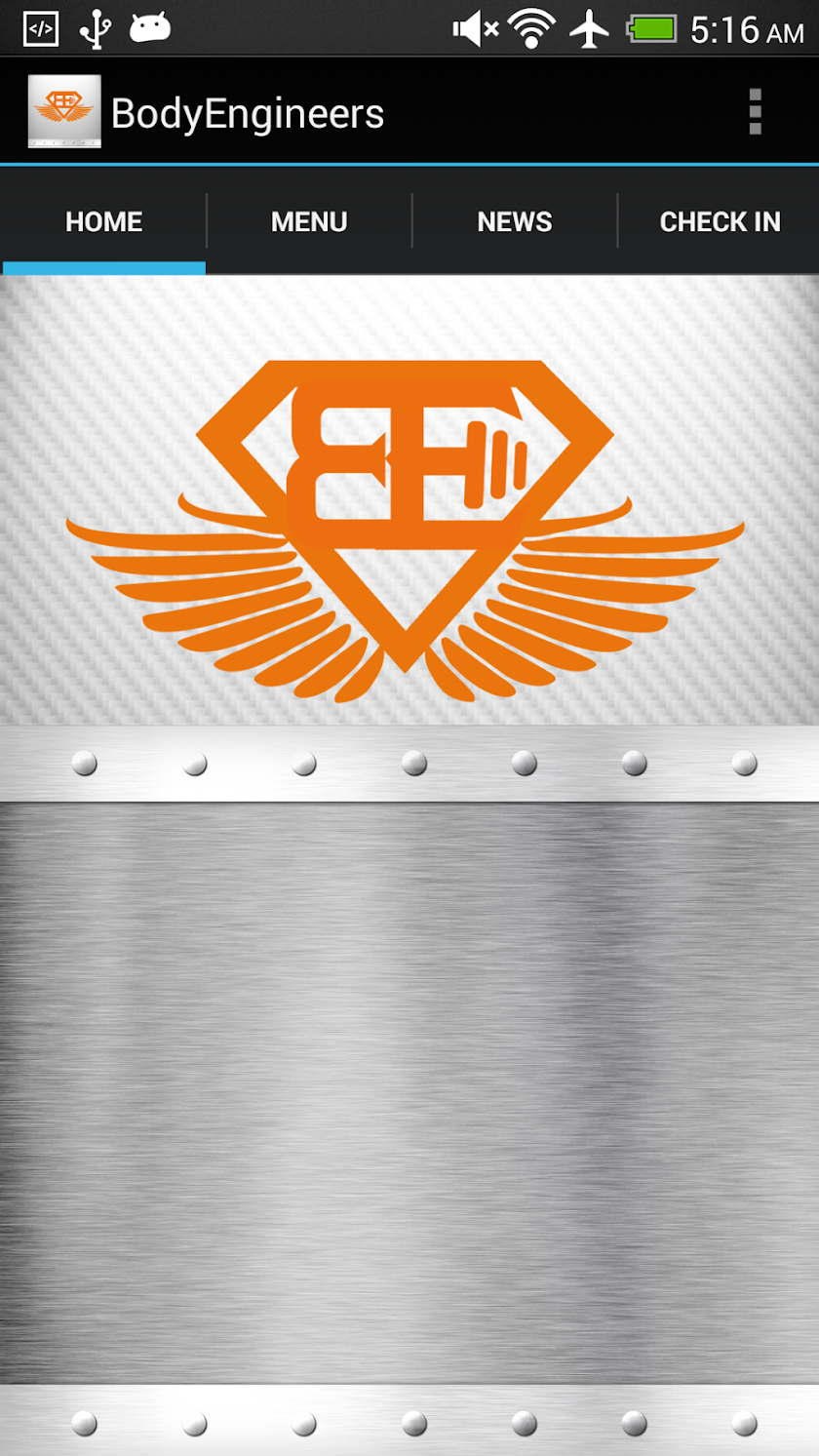 Body Engineers APP Screen 3