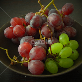 Still Life Grapes by Steve Cooke - Food & Drink Fruits & Vegetables