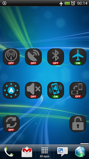 Airplane Mode OnOff Widget