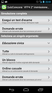 Quiz Concorsi - VFP4 2013 2°im Screenshots 0