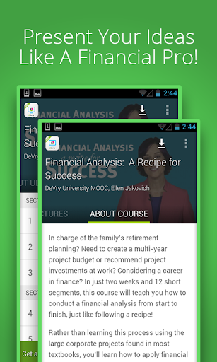 Financial Analysis Course