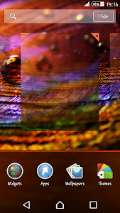 Peacock Feather XZ Theme screenshot 4