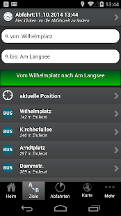 A+ Kiel Trip Planner Screen 2