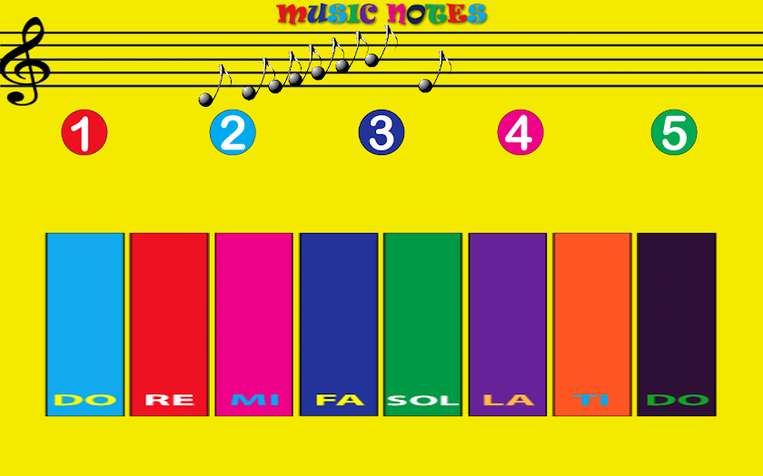 Piano And Notes For Toddlers Screen 3