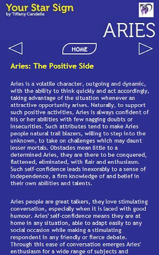 Your Star Sign Aries