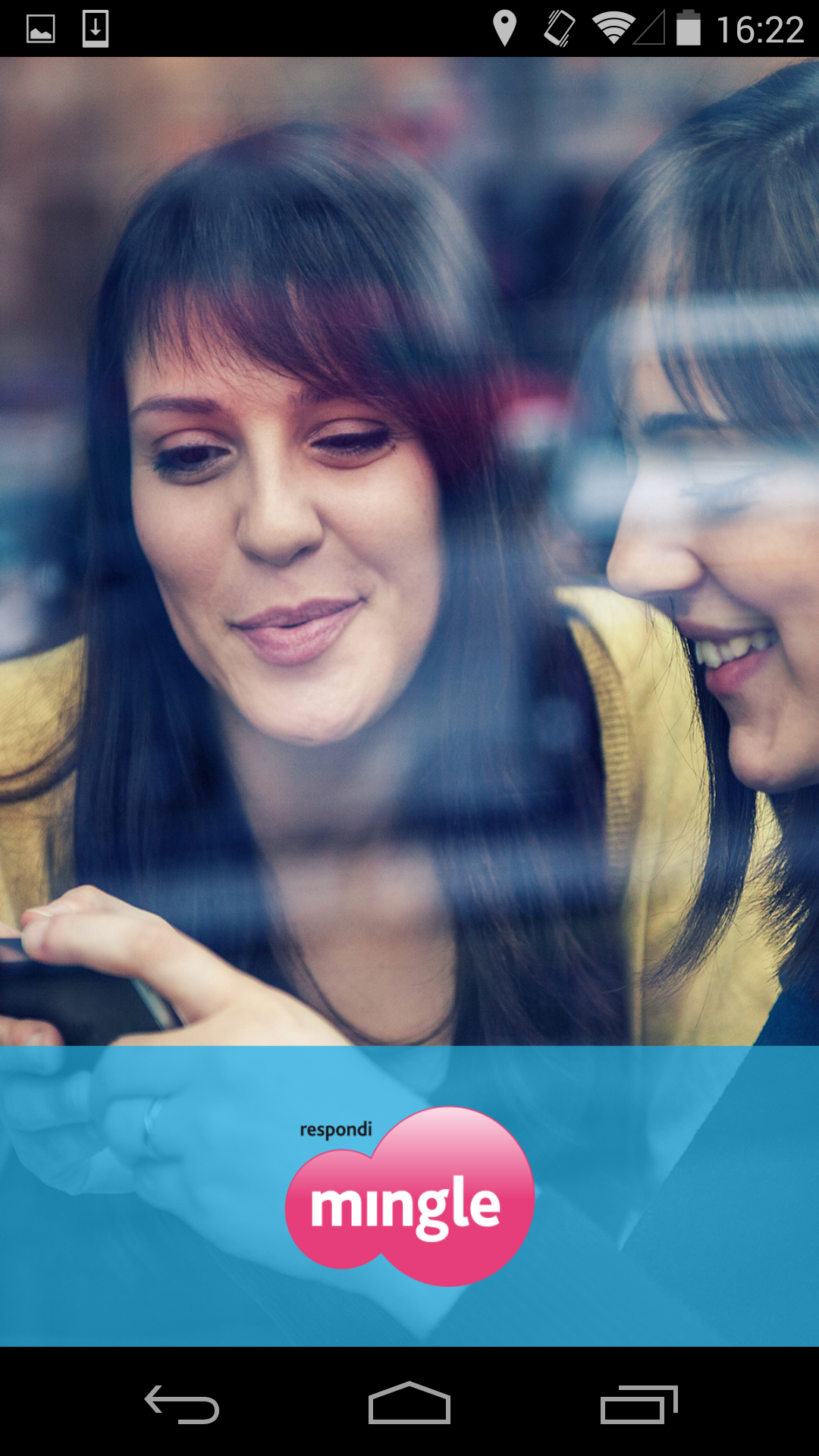 Android application mingle - your opinion counts screenshort
