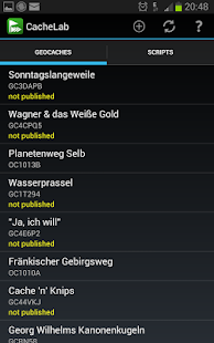 CacheLab Geocaching Tool