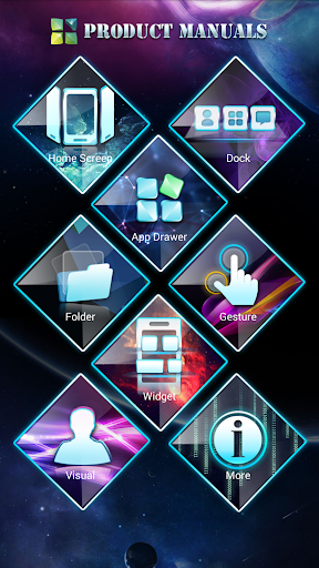 Next Launcher 3D Manuals