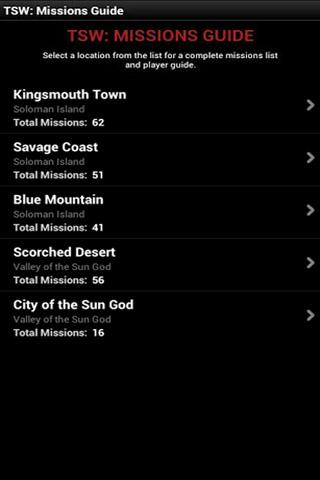 TSW: Mission Guide