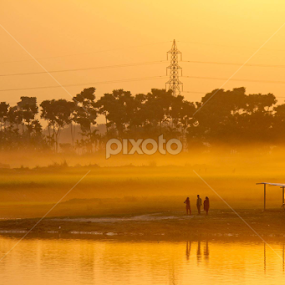 Golden Afternoon by Mridha Saiful - Landscapes Sunsets & Sunrises