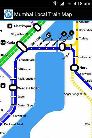 【免費交通運輸App】Mumbai Local Train Map-APP點子