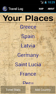 Travel Log Screenshots 0