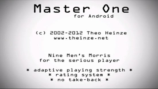 How to mod Master One Nine Men's Morris 1.001 apk for android