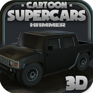 Toon Cars HUMMER 3D lwp logo