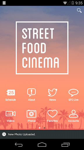 Street Food Cinema App