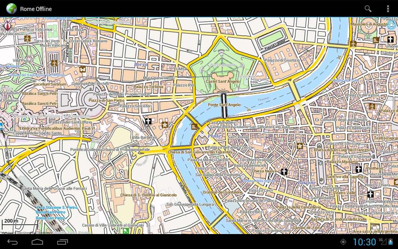 Offline Map Rome, Italy