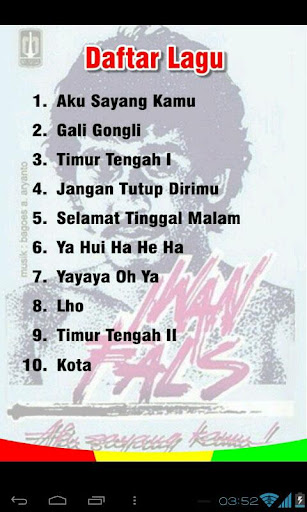 【免費音樂App】IWAN FALS – Aku Sayang Kamu-APP點子