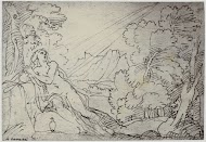 Correggio, An Angel Bearing a Soul to Paradise