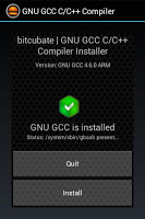 GCC C / C++ / FORTRAN Compiler APK ภาพหน้าจอ #6