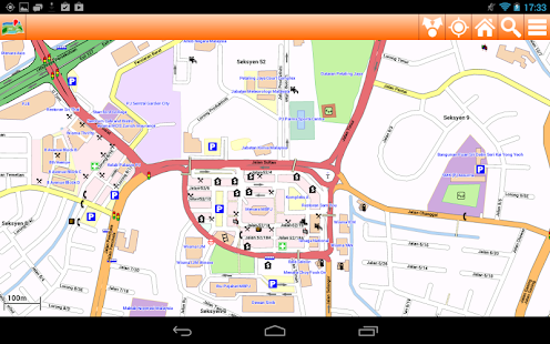 Kuala Lumpur Offline mappa map Screenshots 7