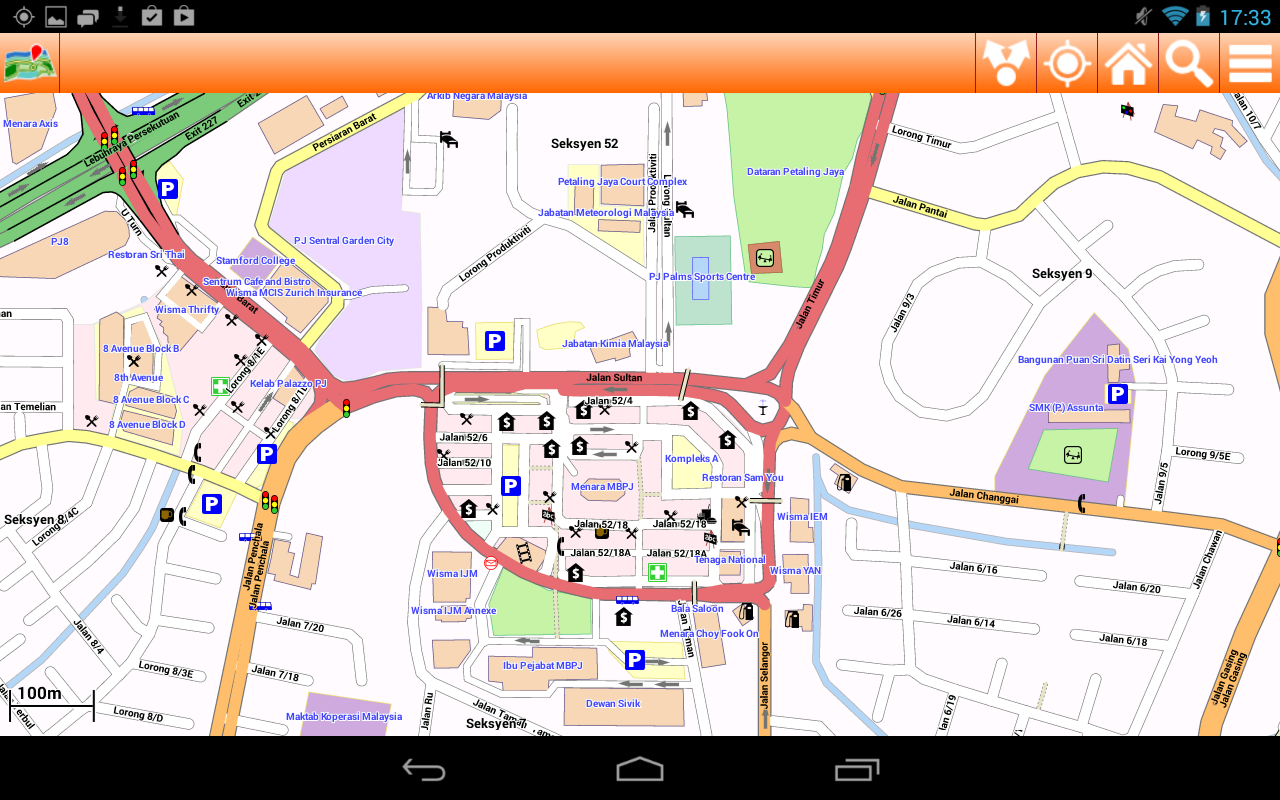 Kuala Lumpur Offline mappa map - Android Apps on Google Play