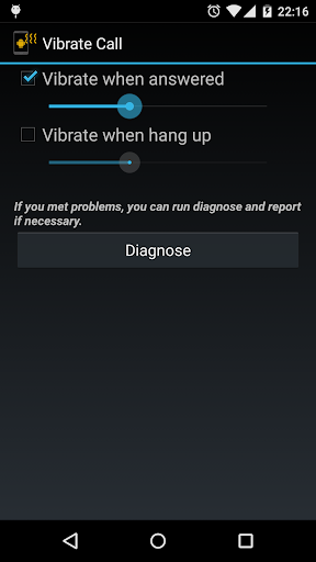 Vibrate Call