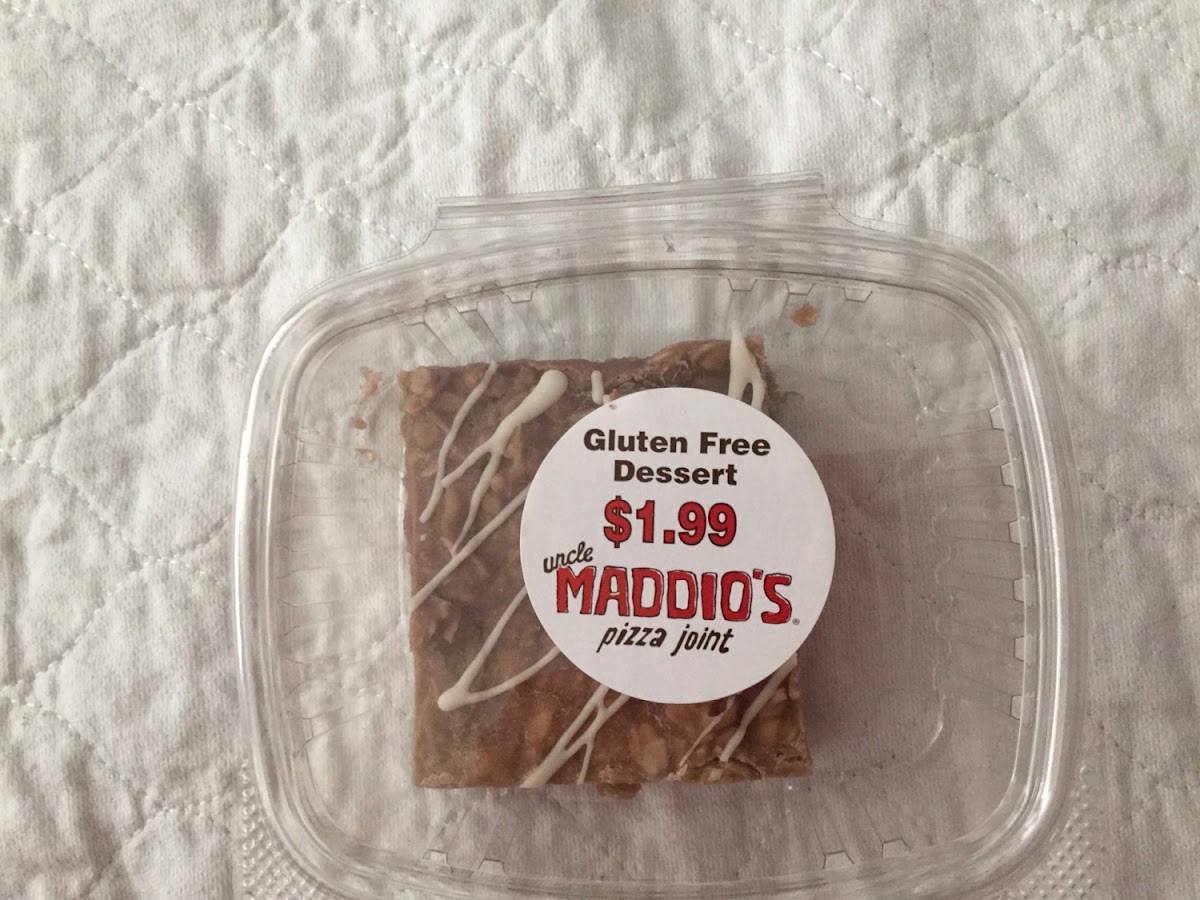Gluten-Free at Uncle Maddio's Pizza Joint