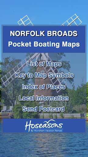 Norfolk Broads Tourist Map