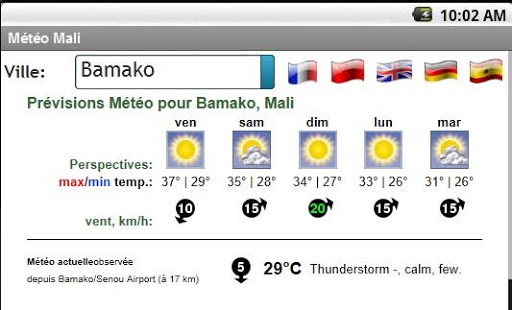 Météo Mali