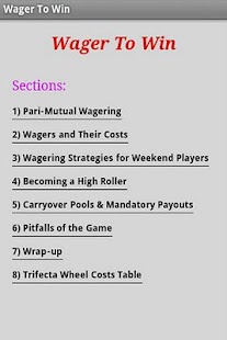 Download Wager To Win APK