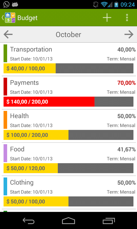 Mobills Finance Manager - screenshot